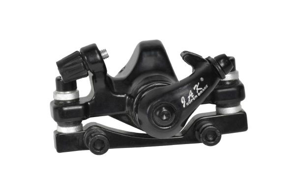 Тормоз дисковый механический передний JAK F-160 R-140 , без ротора,черный