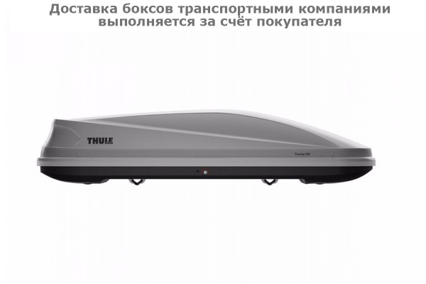 Бокс Thule Touring L 634800, 196x78x43 см, титановый, dual side, aeroskin, 420 л